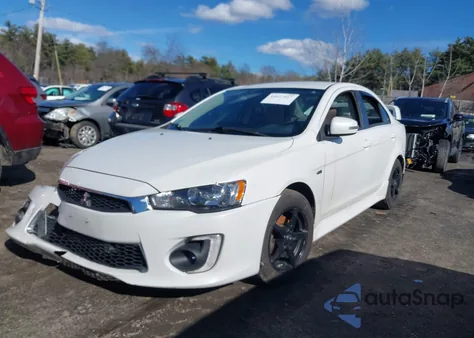 2017 Mitsubishi Lancer Es из США, поврежденный, VIN JA32U2FU4HU012433